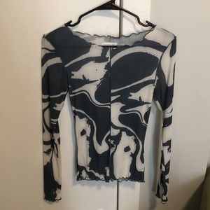 Topshop long sleeve top